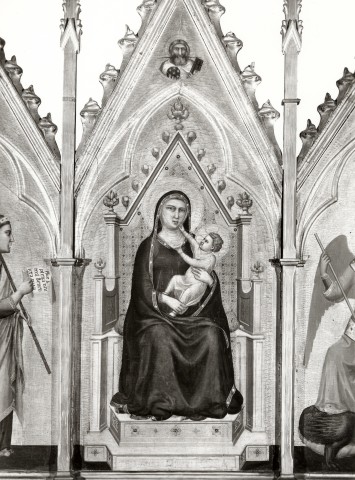 A. Villani e Figli — Giotto di Bondone. Polittico (part. Madonna col Bambino). Bologna - Pinacoteca Nazionale — particolare